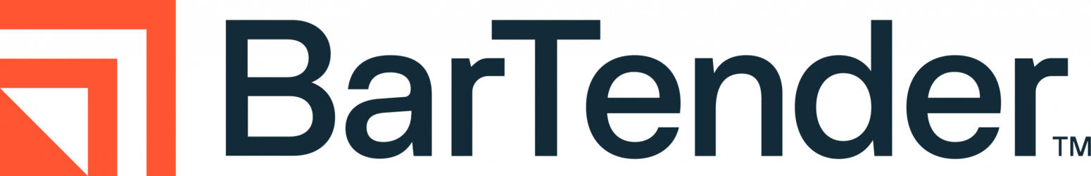 Logo BarTender Etikettensoftware